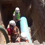 JMAS Juárez interconecta línea de agua para mejorar servicio en un sector sur 1 CALLE DURANGO 1