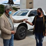 Entrega Gobierno del Estado vehículo para Inspección Escolar en Batopilas 1 DAH 2390