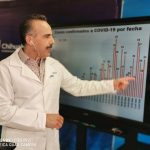 Chihuahua llega a fase crucial de la pandemia con 1,105 confirmados y 281 hospitalizados 3 Dr. Valenzuela Reporte COVID 19 Conferencia Informativa 95 1