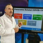 Chihuahua llega a fase crucial de la pandemia con 1,105 confirmados y 281 hospitalizados 1 Dr. Valenzuela Reporte COVID 19 Conferencia Informativa 95 3