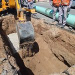 JMAS Juárez instalará tubería de PVC para drenaje 1 TRABAJOS
