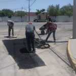 Supera Programa Emergente de Bacheo los 65 mil metros cuadrados de superficie intervenida 2 bacheo 1