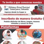Invitan a conocer la Biblioteca Virtual Municipal de Ciudad Juárez 1 biblioteca virtual 1