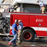 Apoyan comerciantes en limpieza del Centro Histórico 1 limpian centro 1