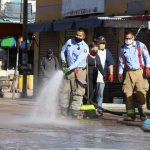 Apoyan comerciantes en limpieza del Centro Histórico 3 limpian centro 5