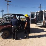 Localiza Protección Civil a ciclista extraviada en desierto 4 rescatan 2