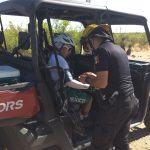 Localiza Protección Civil a ciclista extraviada en desierto 2 rescatan 4