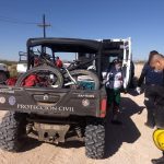 Localiza Protección Civil a ciclista extraviada en desierto 5 rescatan 5