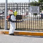 Realiza Servicios Públicos tercera jornada de sanitización en Parques Industriales 5 sanitizacion parques industriales 1