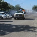 Realiza Servicios Públicos tercera jornada de sanitización en Parques Industriales 2 sanitizacion parques industriales 3