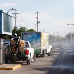 Realiza Servicios Públicos tercera jornada de sanitización en Parques Industriales 4 sanitizacion parques industriales 6