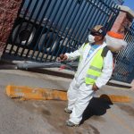 Sanitiza Gobierno Municipal más de 20 Parques Industriales 5 sanitizan 2 12