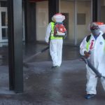 Desinfecta Municipio Centro Histórico de Ciudad Juárez 6 sanitizan 7 15