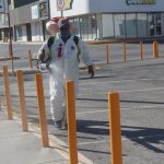 Desinfecta Municipio Centro Histórico de Ciudad Juárez 8 sanitizan 8 13