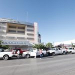 Arranca Servicios Públicos segundo día del Programa de Sanitización Urbana 8 sanitizan 8