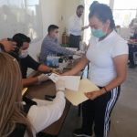 Entrega Juan Carlos Loera becas Benito Juárez a jóvenes estudiantes de Telebachillerato de Jiménez 3 Telebachillerato 3