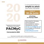 convocatoria pacmyc prórroga