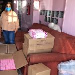 Entrega Dirección de Derechos Humanos donativo en especie a albergue 1 dh donacion 1