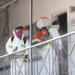 Lleva Servicios Públicos programa de sanitización a mercado "Los Cerrajeros" de la Chaveña 4 sanitizacion 3