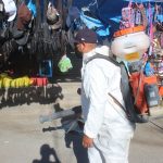 Lleva Servicios Públicos programa de sanitización a mercado "Los Cerrajeros" de la Chaveña 6 sanitizacion 6