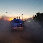 Desinfecta Servicios Públicos otras 5 colonias; suma 133 atendidas 4 sanitizacion nocturna 2