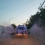 Desinfecta Servicios Públicos otras 5 colonias; suma 133 atendidas 3 sanitizacion nocturna 3