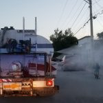 Desinfecta Servicios Públicos otras 5 colonias; suma 133 atendidas 5 sanitizacion nocturna 4