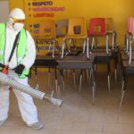 Lleva Municipio programa de Sanitización Urbana a Guarnición Militar y hospitales públicos de la ciudad 2 sanitizan 4 1