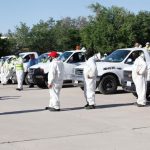 Lleva Municipio programa de Sanitización Urbana a Guarnición Militar y hospitales públicos de la ciudad 6 sanitizan 7 2