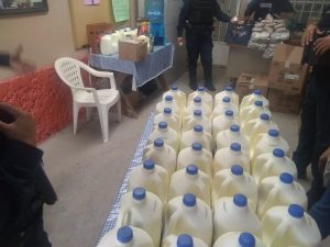 Apoyan Desarrollo Social y Secretaría de Seguridad Pública Municipal a beneficiarios asociación civil Pensamientos del Abuelo 2