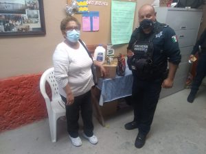 Apoyan Desarrollo Social y Secretaría de Seguridad Pública Municipal a beneficiarios asociación civil Pensamientos del Abuelo 5