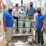 Entrega Seech cubetas de pintura a escuelas de comunidades rurales en Jiménez 2 Apoyo a zona escolar 2