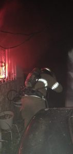 Bomberos distintos servicios durante la noch 2