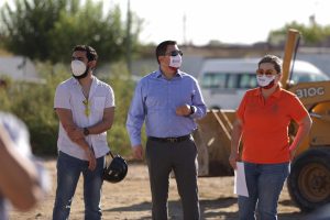 Encabeza Presidente Municipal “Juárez Iluminado” en tres fraccionamientos del suroriente de la ciudad 8