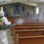 Gestiona Dirección de Atención a Organizaciones Religiosas sanitización de templos 2