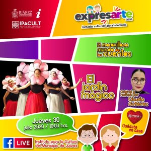 La historia del Jardín Mágico este jueves en el Maravilloso Mundo de los Cuentos del IPACULT 4 La historia del Jardín Mágico este jueves en el Maravilloso Mundo de los Cuentos del IPACULT 2