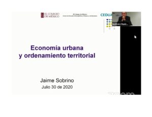 Realizó IMIP la conferencia "Economía Urbana y Ordenamiento Territorial" 3 Realizó IMIP la conferencia Economía Urbana y Ordenamiento Territorial 2