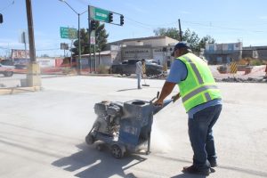 Registra reconstrucción de cruceros en avenida de Los Aztecas 50 por ciento de avance 6