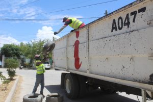 Retira Servicios Públicos 32 mil 281 llantas de la vía pública 2