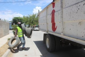 Retira Servicios Públicos 32 mil 281 llantas de la vía pública 5