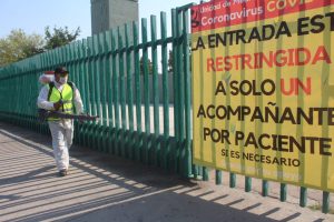 Sanitización Urbana en hospitales de la ciudad 11