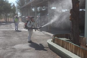 Sanitización Urbana en hospitales de la ciudad 6