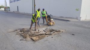 Supera Programa Emergente de Bacheo 1