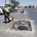 Atendió Programa Emergente de Bacheo siete avenidas esta semana 2 bacheo 1 2