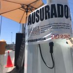 Coloca Municipio sellos de clausura en casetas de cobro de Gran Patio Zaragoza 7 clausurado 7