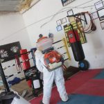 Continúa desinfección de centros comunitarios 1 sanitizacion 4 1