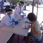 Visitan Unidades Médicas Móviles a residentes de las colonias Oriente XXI y Valle Oriente 3 unidades medicas moviles 4