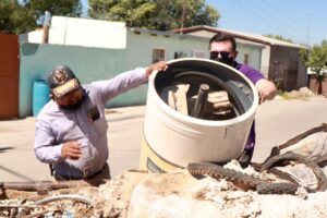 BRIGADAS DEL MUNICIPIO DE CUAUHTEMOC EMBELLECEN OTRAS TRES COLONIAS 9