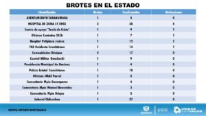 BROTES COVID 5 AGOSTO 1