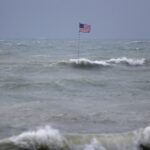 Bandera en lugar de naufragio